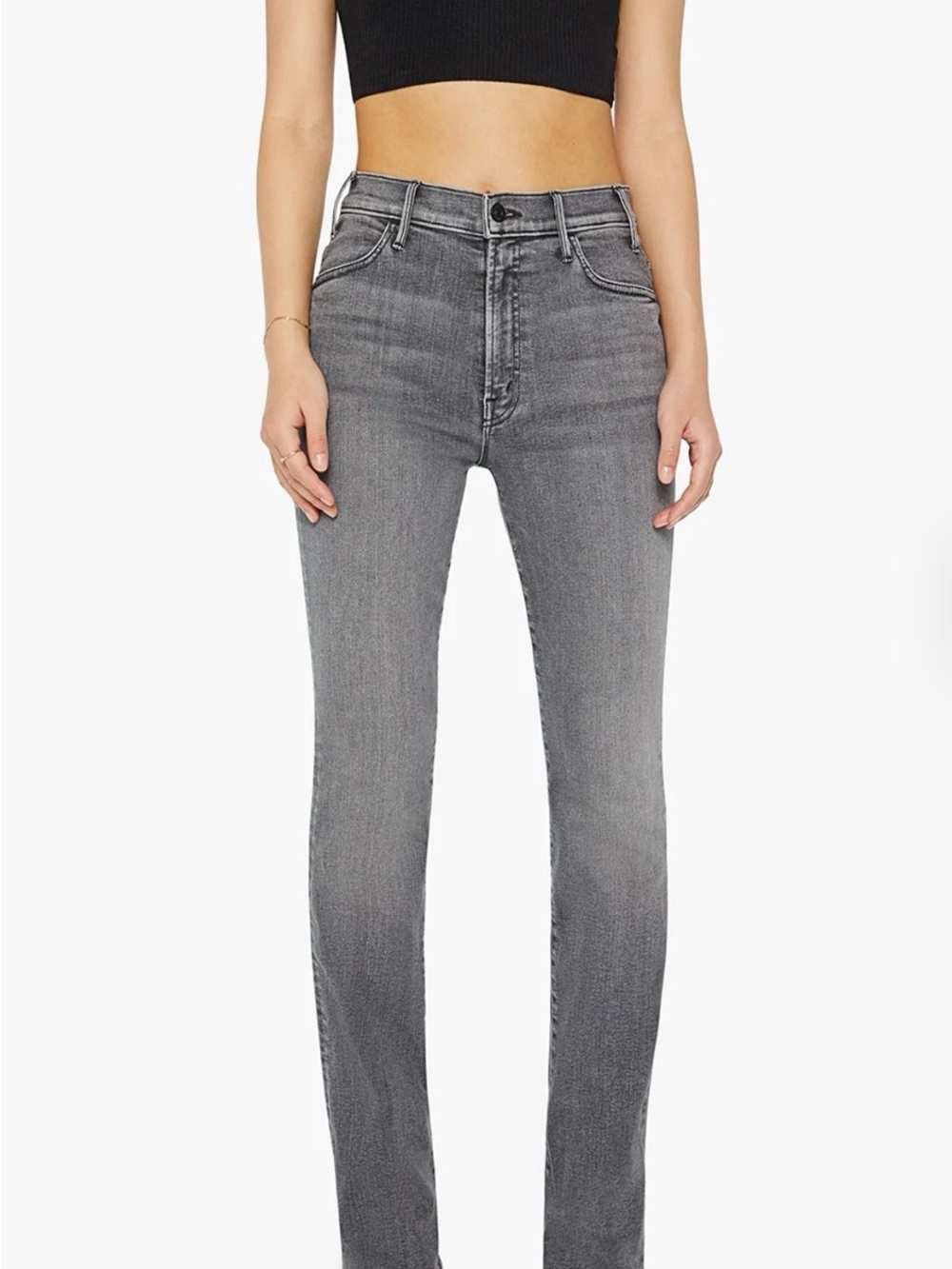 MOTHER Lil Hustler Heel Jean in the color Magic Eight Ball